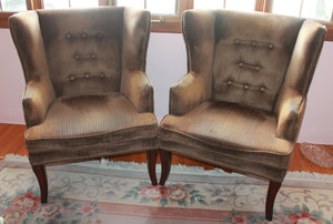 Pair of Bombay armchairs