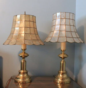 Vintage lamp pair