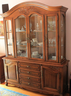 Vintage Sklar-Peppler display hutch