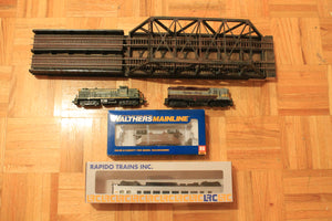 Electric train set (much more than shown)