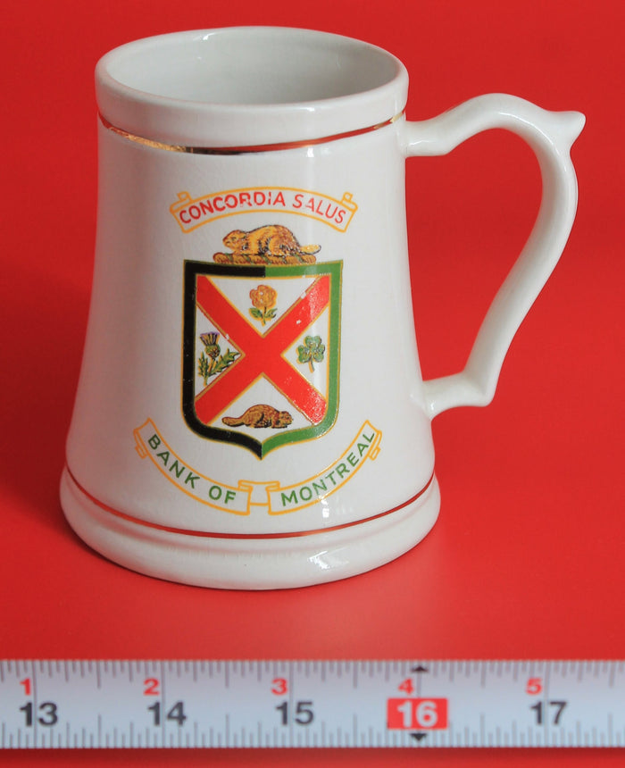 Bank of Montreal ceramic stein