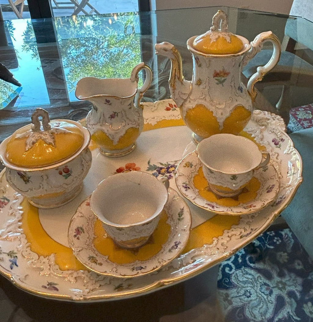 Vintage Meissen Tea Set