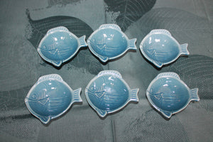 Six-piece mini fishbowl lot