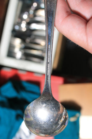 Antique silverplate service for 6