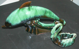 Turqoise pottery animal pair