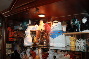 Cats collection #8 (metal & porcelain)