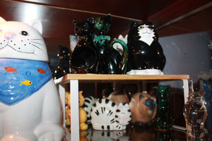 Cats collection #8 (metal & porcelain)