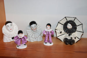 Ceramic clowns lot