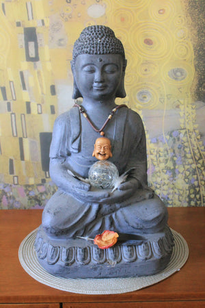 Buddhist tranquility lamp
