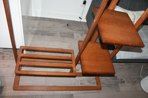 Bamboo garment rack and shelving