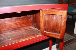 Vintage Oriental console table