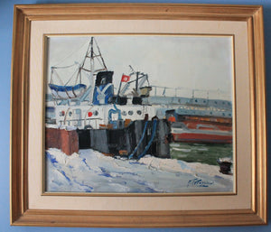 Tatossian original oil painting