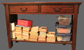 Console table with drawers