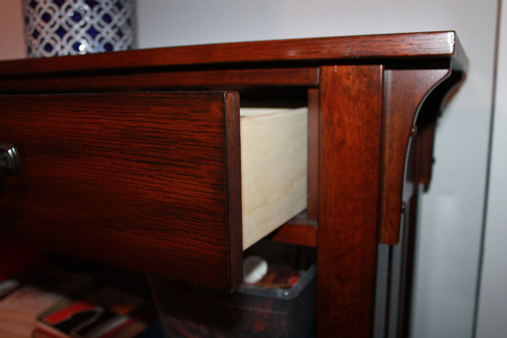 Console table with drawers