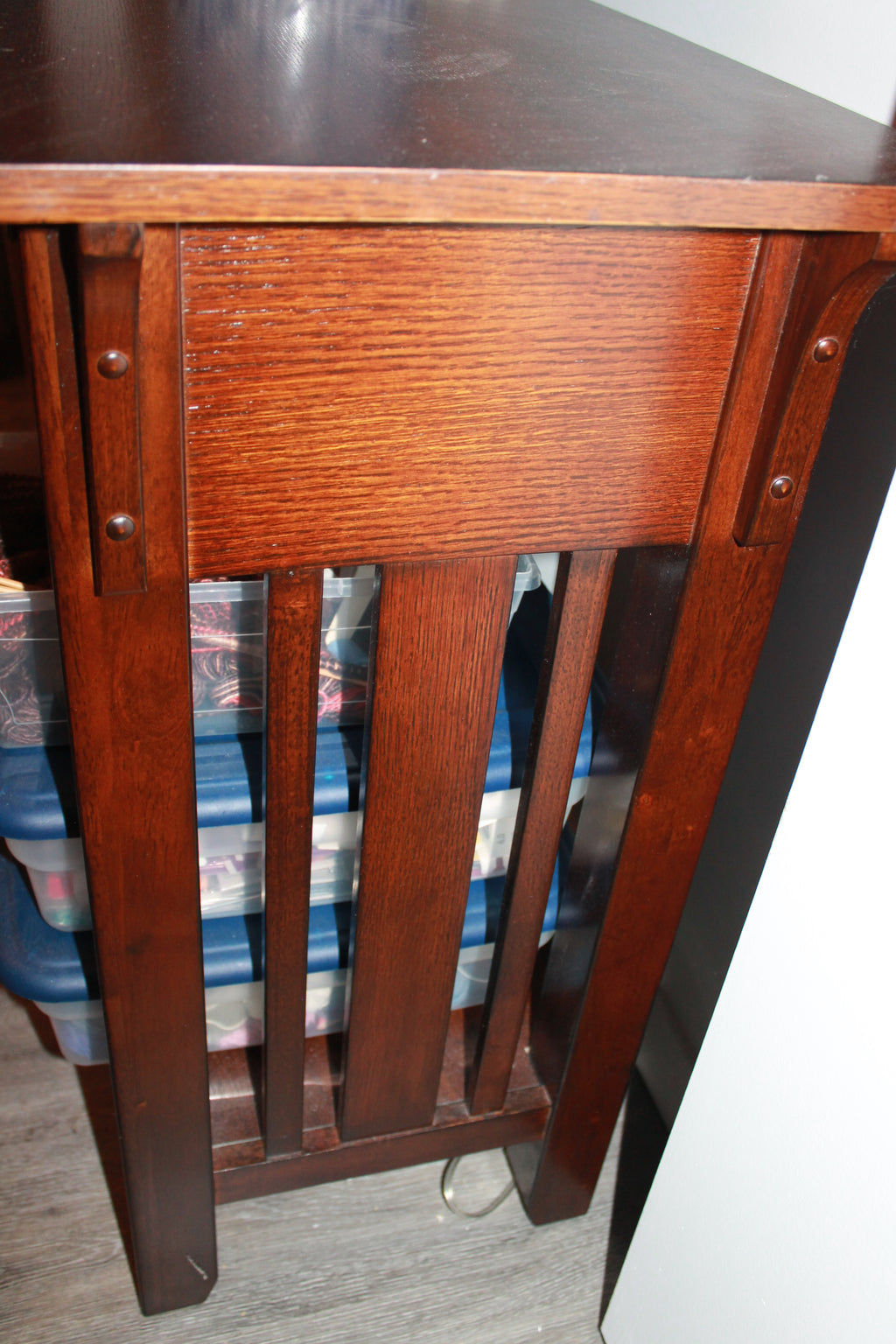 Console table with drawers