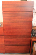 Mid-Century Tallboy 5-Drawer Chest