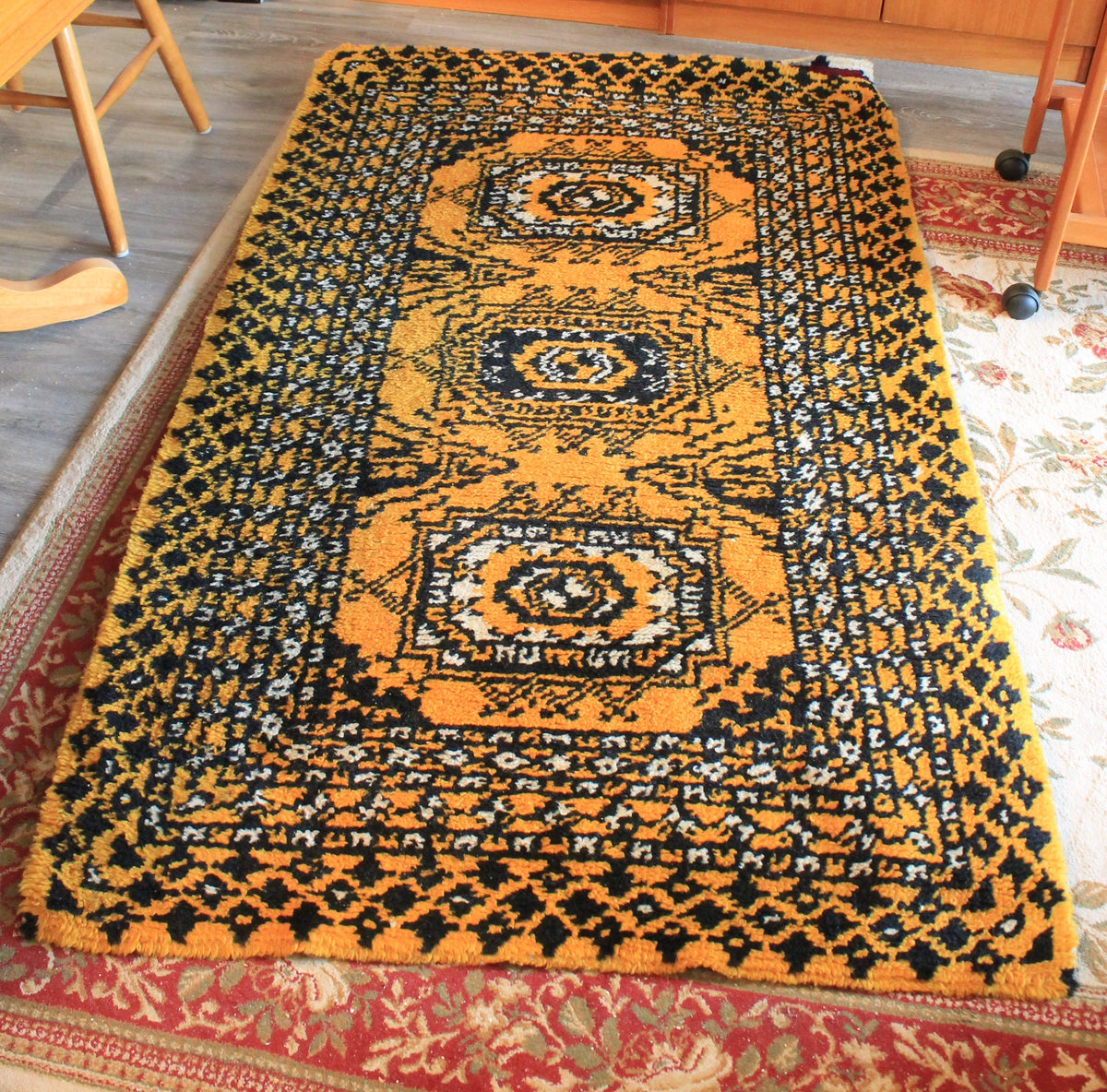 Vintage Hand-made Oriental Rug