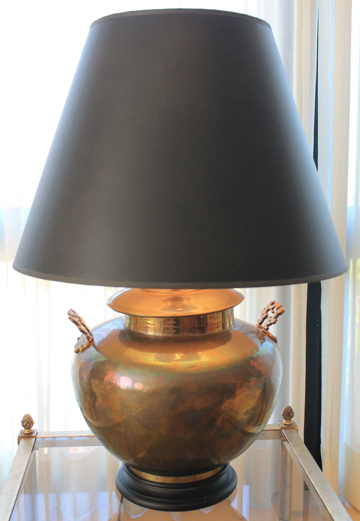 Vintage Brass Table Lamp