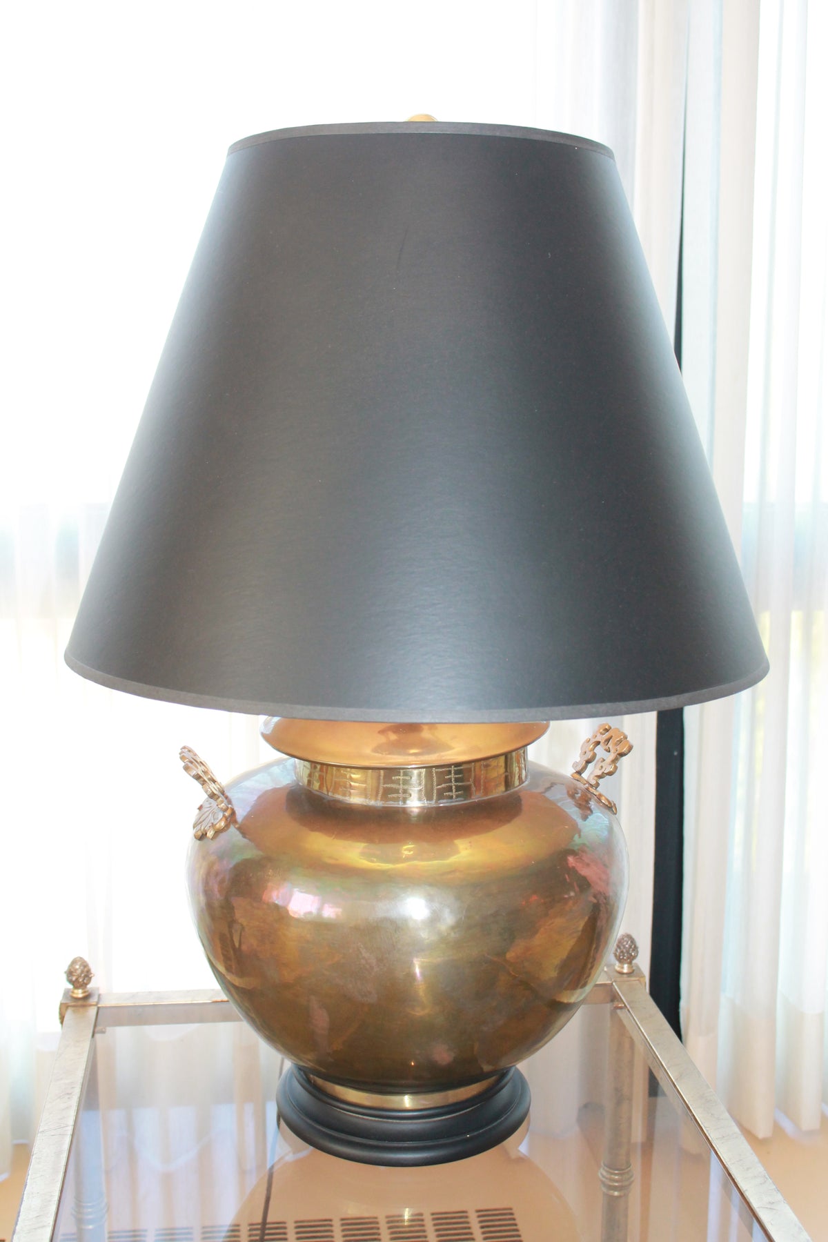 Vintage Brass Table Lamp