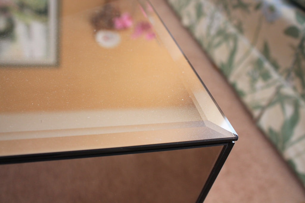 Large Mirrored Coffee Table