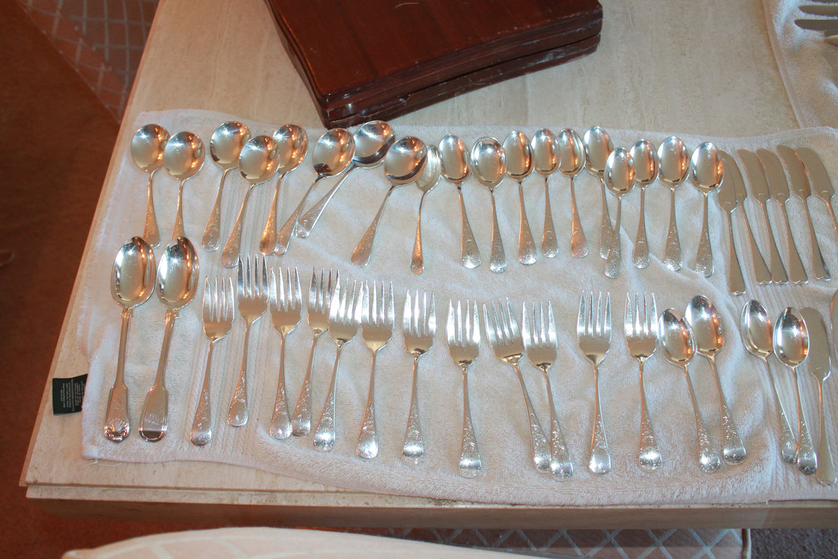 Birks Regency Silverplate Svc 12