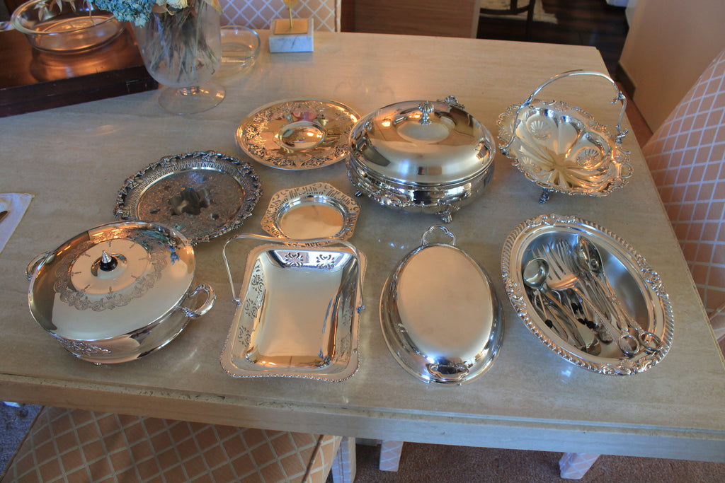 8-Piece Silverplate Lot