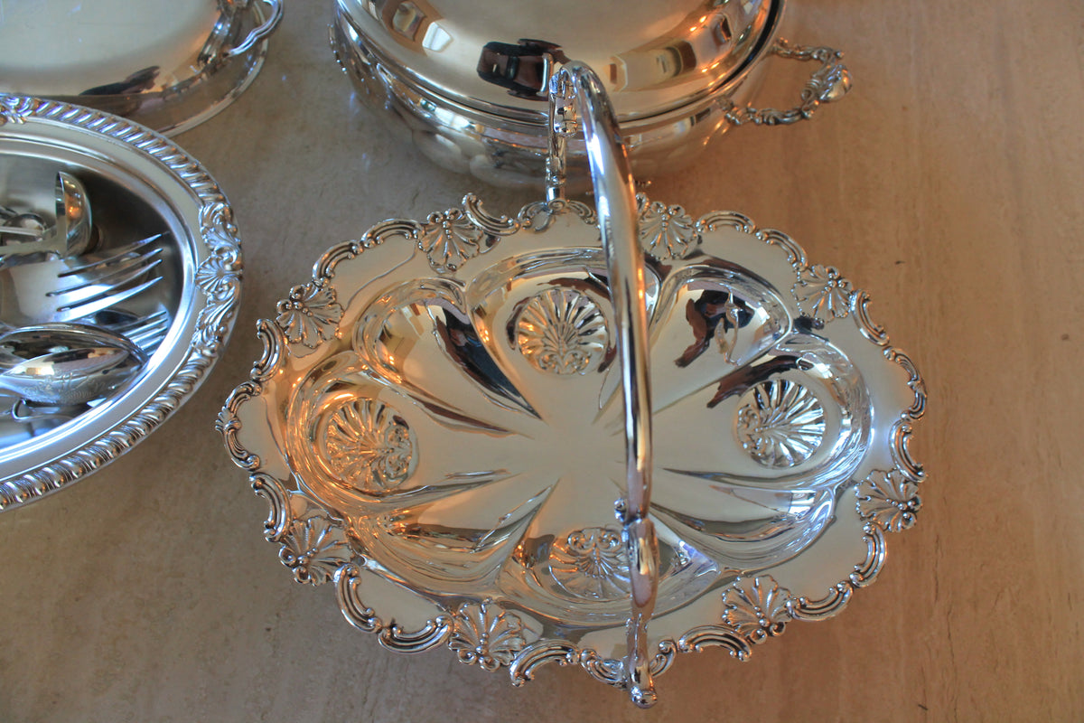 8-Piece Silverplate Lot