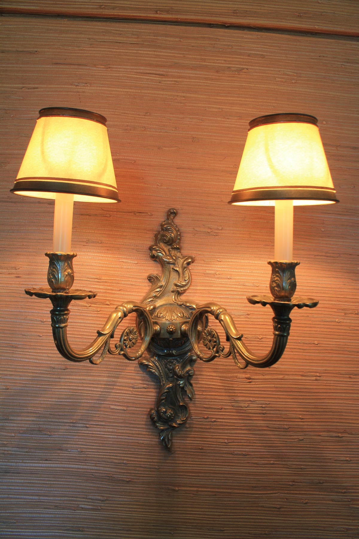 Ornate Double Wall Sconce