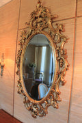 Rococo Oval Wall Mirror