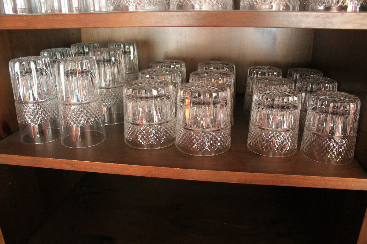 Royal Brierley Crystal Drinkware Lot