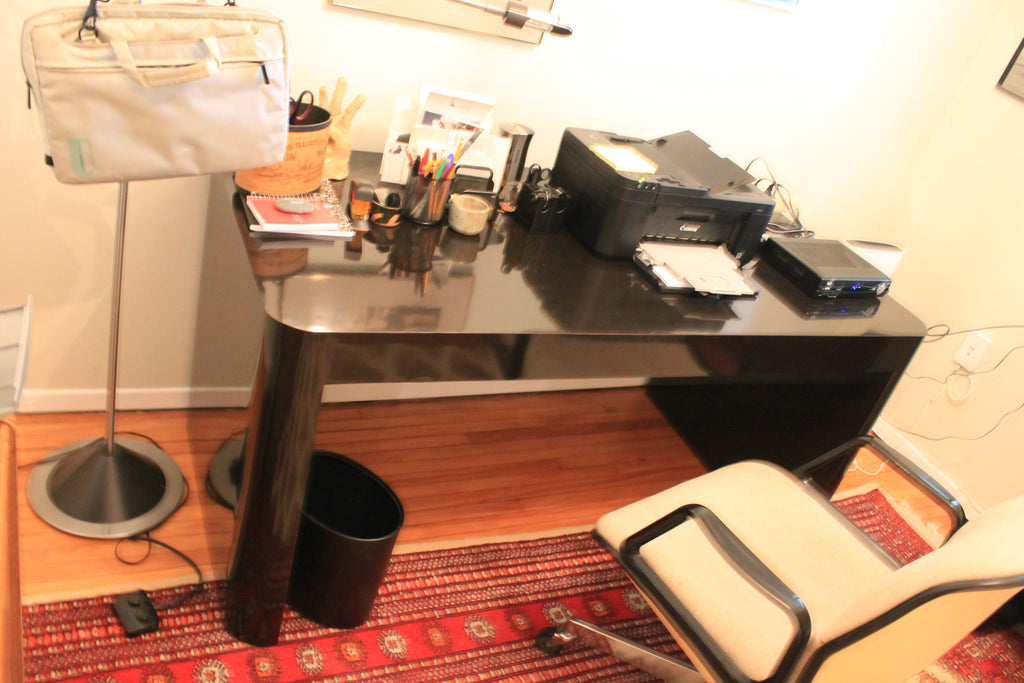 Black Lacquer Desk