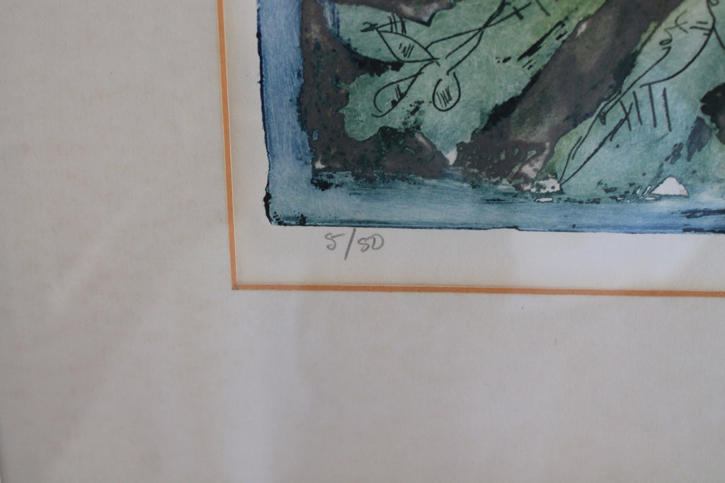 Normande Laliberte Numbered Print "Oiseau Distingue" (5/50)