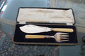 Antique Fish Service Set