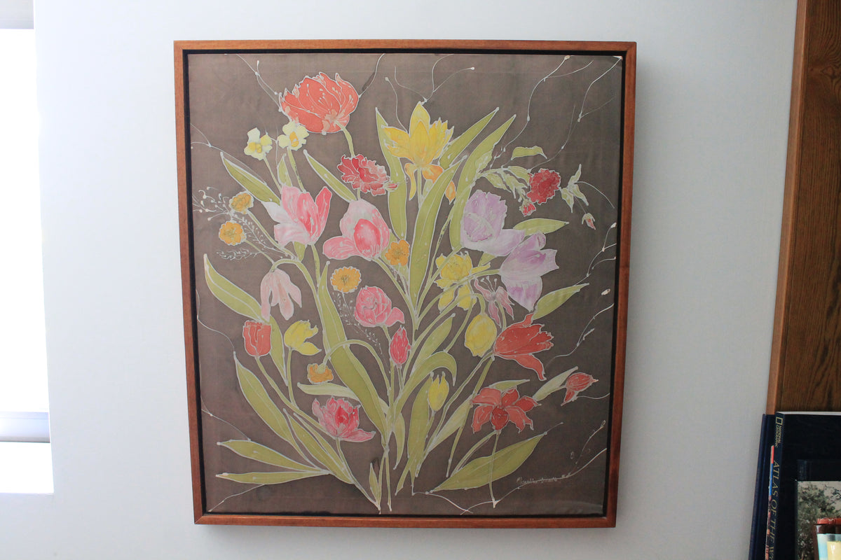 Flowers on Fabric