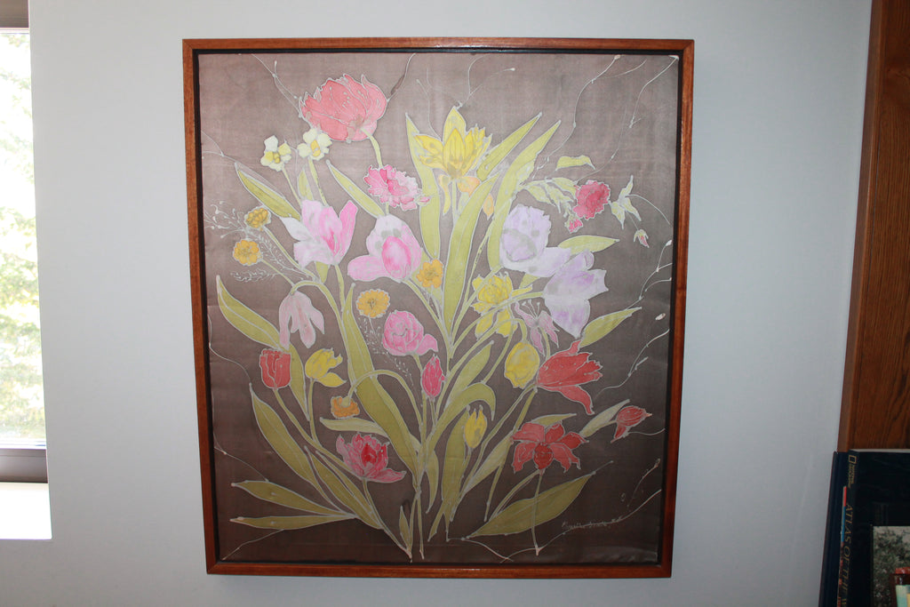 Flowers on Fabric