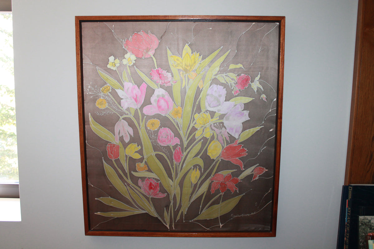 Flowers on Fabric