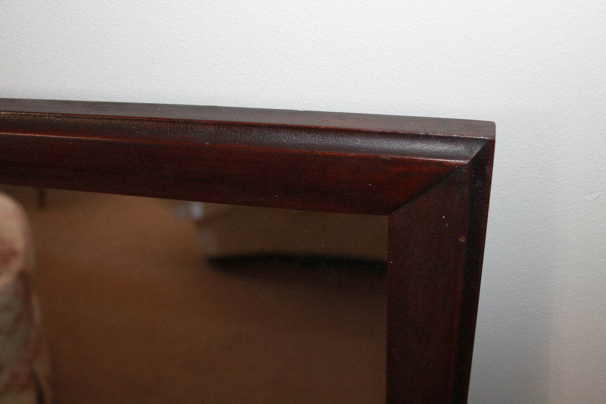 Vintage Wood-framed Wall Mirror31x40"