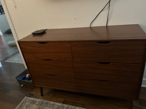 MCM 6-drawer dresser