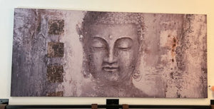 Abstract Buddha canvas