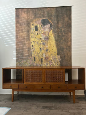 Mid-Century 70" media console